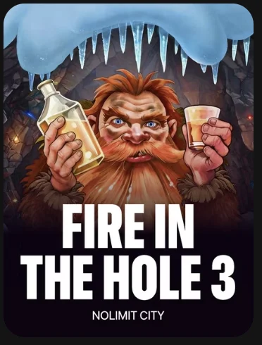 Fire in the Hole 3 slot on Casino Charles